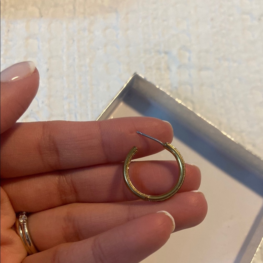 Elegant Gold Hoop Earrings